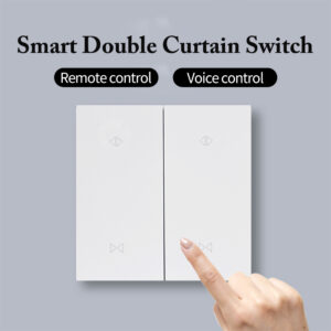 Tuya APP 2.4GHz WiFi+bluetooth Wall button Smart Switch Neutral Wire Required Compatible with Alexa and Google Home, Voice Control,Timer Schedule, scene linkage, International standard Smart Switch