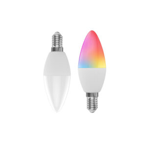 Smart LED Light Bulb, 35W Equivalent, Color Changing, 2.4 GHz Wi-Fi & Bluetooth Smart Bulb, No Hub Required, Works with Alexa & GoogleHome