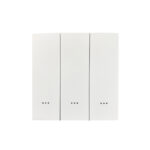 MIJIA Smart Switch Smart Life Switch 2.4Ghz WiFi Smart Light Switch Compatible with Alexa and Google Assistant Touch Vibration, Needs Neutral Wire