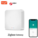 Tuya ZigBee 3.0 Smart Hub, Wireless/Wired Gateway Bridge for App Voice Remote Control, Works with Alexa Home Assistant